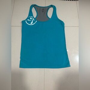 Zumba Fitness Vibrant Blue Tank Top